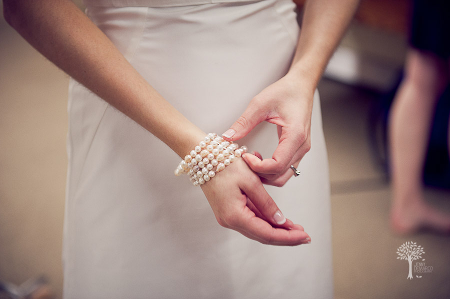 Wildflower Center, Austin Wedding Photographer, pearl bracelets