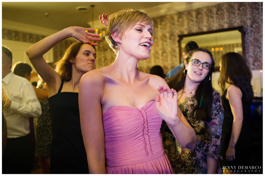 pink bridesmaids dresses austin wedding photographer