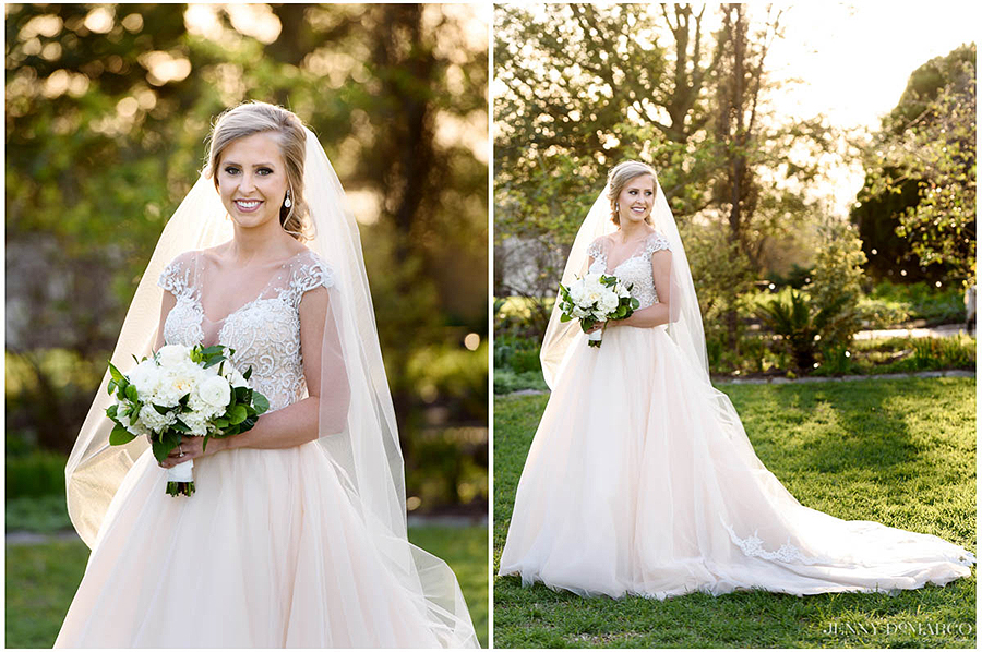 golden hour at the beautiful Barr Mansion bridal session