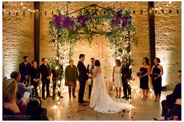 Modern Industrial Wedding at 800 Congress Wedding