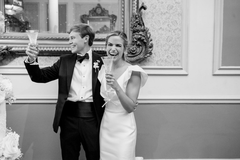Cake cutting in the Maximillian room