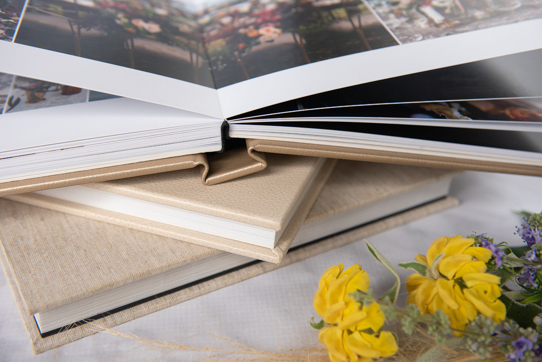 Detail of pages in parent albums