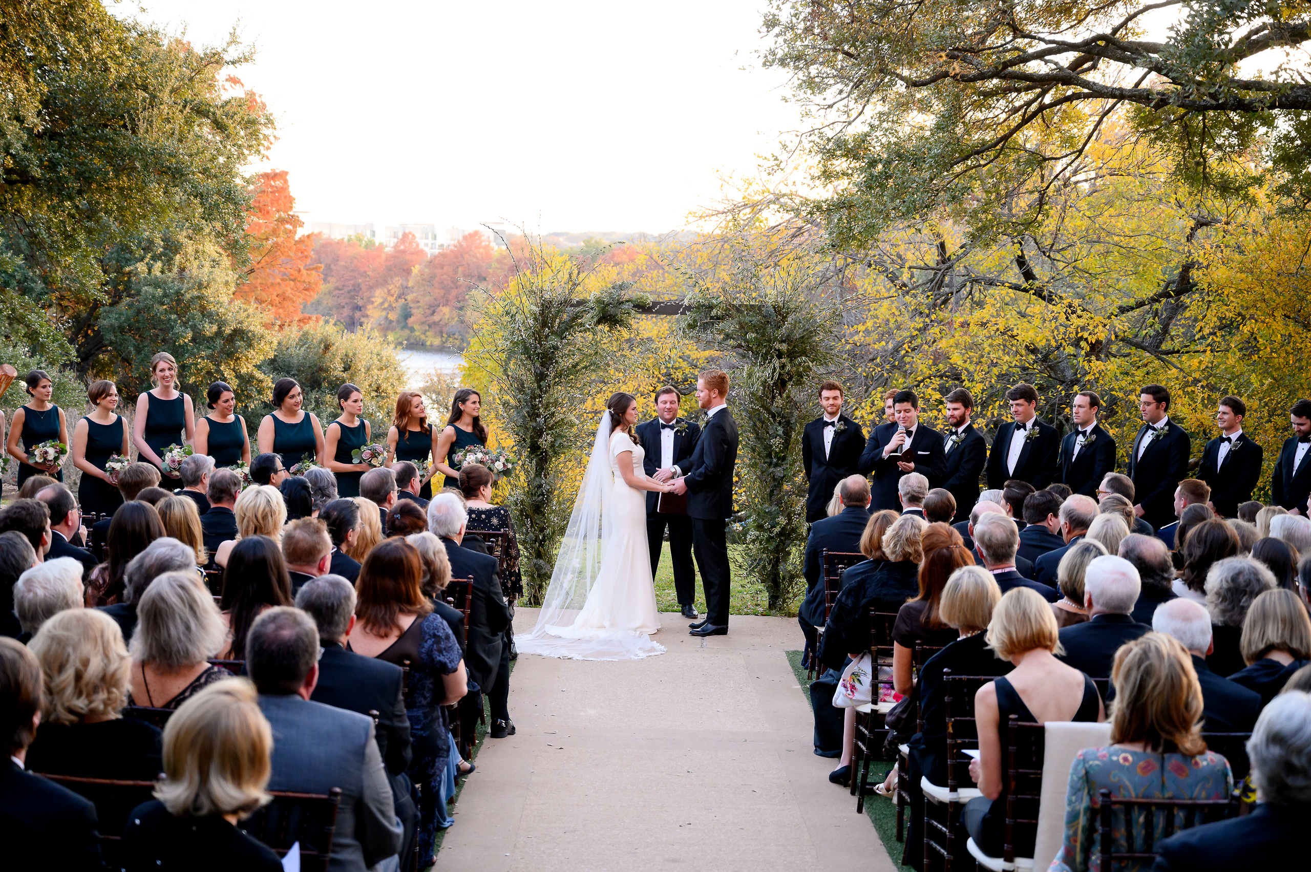 A Relaxed Fall Wedding at Four Seasons Austin