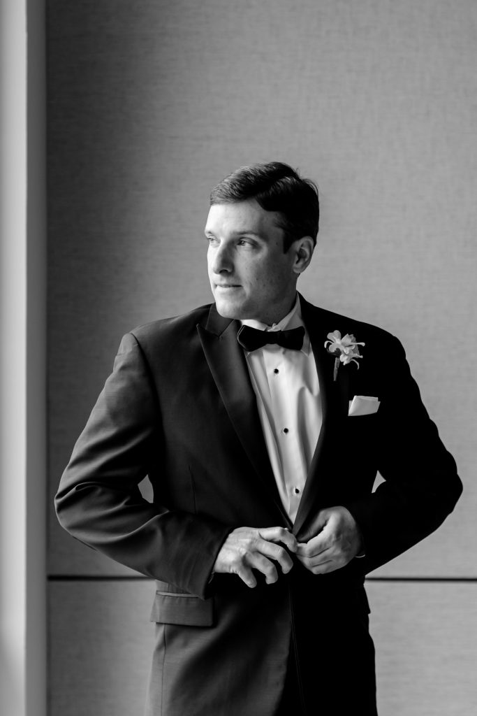 portrait of the groom