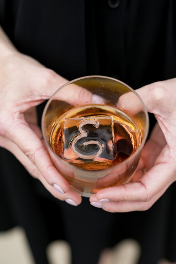 ice block with an e in it