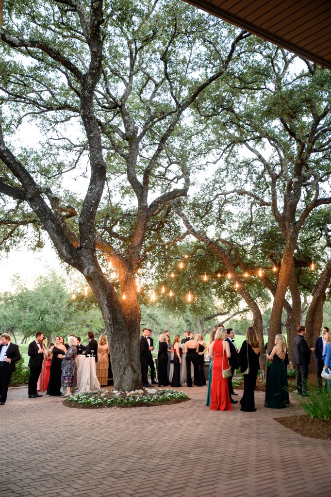 Wedding party at Austin Country Club