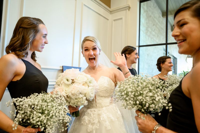 Wedding party at Austin Country Club