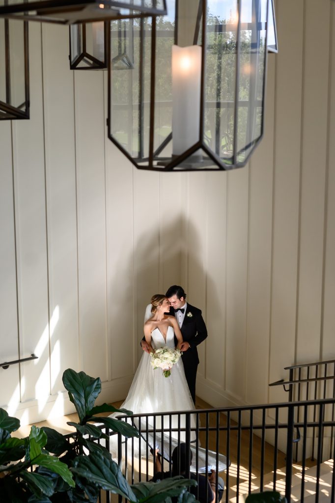 Bride and Groom at Omni Barton Creek Wedding