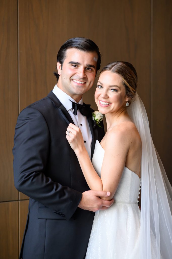 bride and groom at Omni Barton Creek Wedding