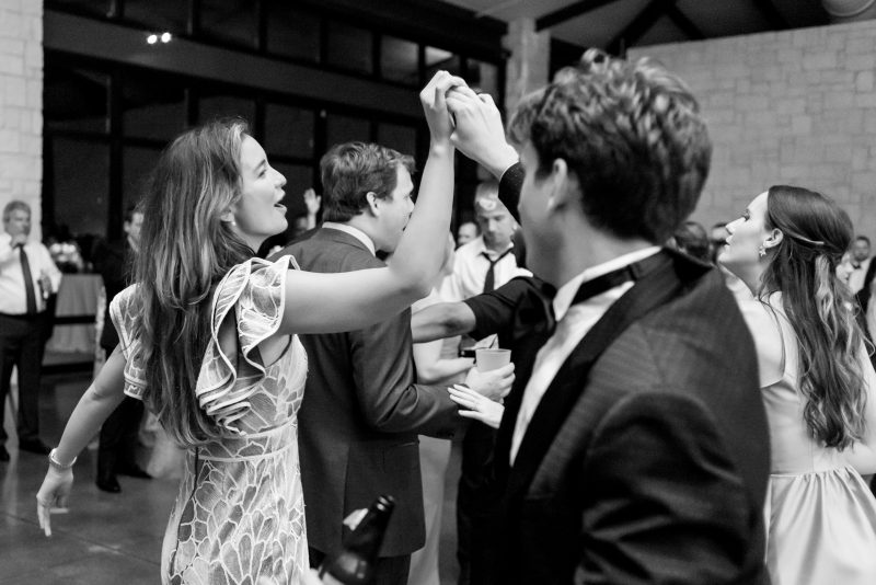 Dancing at Omni Barton Creek wedding