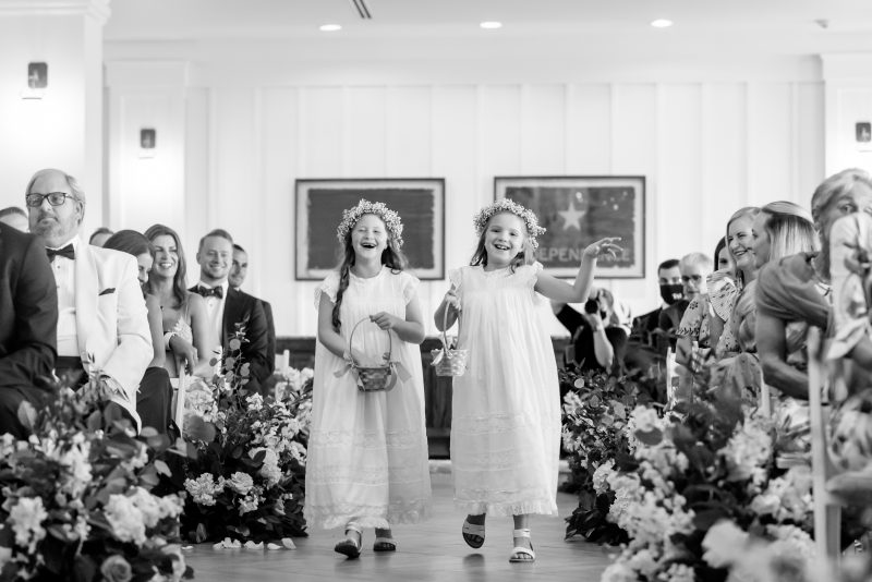 ceremony at Omni Barton Creek wedding