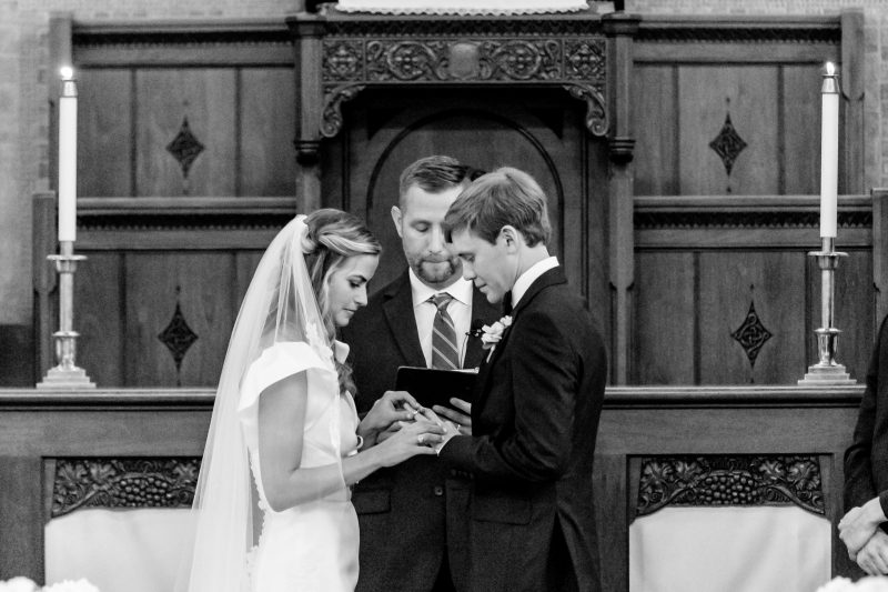 Wedding at Central Christian Church