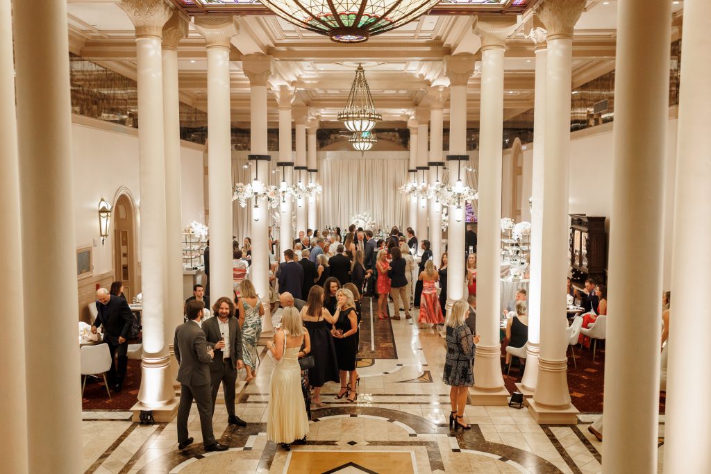Full buyout at the Driskill with cocktail hour in the lobby